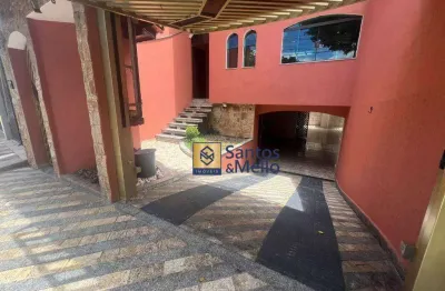 Sobrado com 3 dormitórios, 262 m² - venda por r$ 850.000,00 ou aluguel por r$ 5.120,00/mês - parque marajoara - santo andré/sp