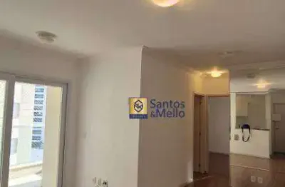 Apartamento com 2 dormitórios para alugar, 57 m² por r$ 3.491,55/mês - jardim - santo andré/sp