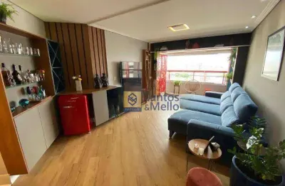 Apartamento com 3 dormitórios à venda, 133 m² por r$ 1.100.000,00 - vila assunção - santo andré/sp
