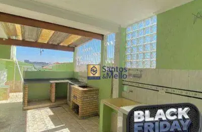 Sobrado com 4 dormitórios, 242 m² - venda por r$ 958.000,00 ou aluguel por r$ 4.230,08/mês - parque das nações - santo andré/sp