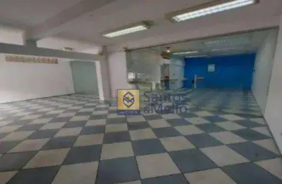 Salão para alugar, 95 m² por r$ 4.950,00/mês - vila bastos - santo andré/sp