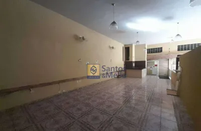 Salão para alugar, 253 m² - parque das nações - santo andré/sp excelente localização ideal para restaurantes, padarias, lanchonete.