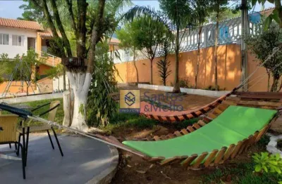 Chácara com 3 dormitórios à venda, 1300 m² por r$ 785.000,00 - chácara recreio internacional - suzano/sp