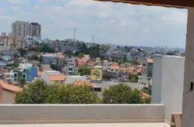 Cobertura com 2 dormitórios à venda, 130 m² por r$ 490.000,00 - parque das nações - santo andré/sp