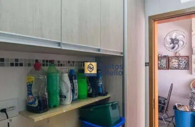 Cobertura com 3 dormitórios, 160 m² - venda por r$ 800.000,00 ou aluguel por r$ 4.770,00/mês - jardim santo antônio - santo andré/sp