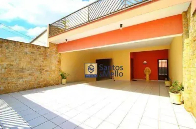 Sobrado com 4 dormitórios, 300 m² - venda por r$ 1.200.000,00 ou aluguel por r$ 6.200,00/mês - vila camilópolis - santo andré/sp