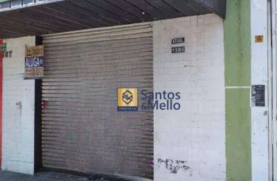 Salão para alugar, 35 m² por r$ 3.156,00/mês - vila alto de santo andré - santo andré/sp