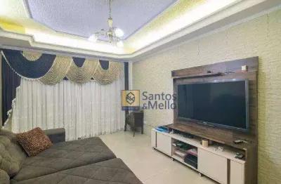 Casa com 4 dormitórios, 260 m² - venda por r$ 750.000,00 ou aluguel por r$ 3.609,00/mês - jardim itapoan - santo andré/sp
