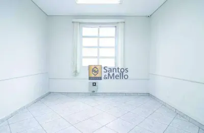 Andar corporativo para alugar, 230 m² por r$ 8.700,00/mês - centro - santo andré/sp