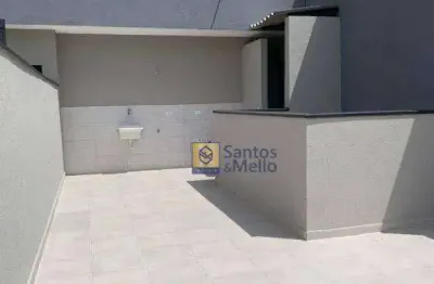 Cobertura com 2 dormitórios, 45 m² - venda por r$ 449.000,00 ou aluguel por r$ 2.730,00/mês - vila príncipe de gales - santo andré/sp
