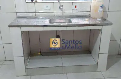 Casa com 1 dormitório para alugar, 60 m² por r$ 1.247,00/mês - jardim sônia maria - mauá/sp