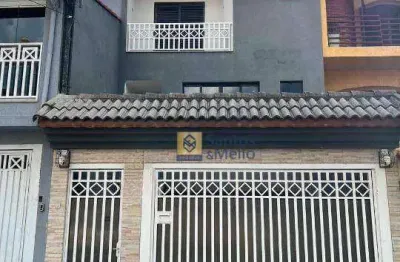 Sobrado com 3 dormitórios à venda, 134 m² por r$ 640.000,00 - jardim rina - santo andré/sp
