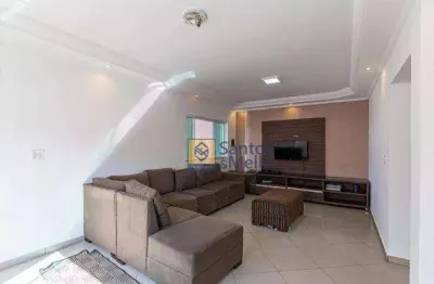 Casa com 3 dormitórios para alugar, 300 m² por r$ 4.500,00/mês - jardim las vegas - santo andré/sp