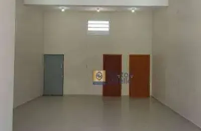 Salão para alugar, 100 m² por r$ 6.211,00/mês - jardim utinga - santo andré/sp