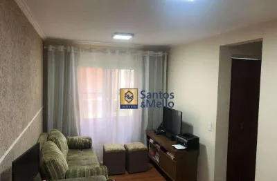 Apartamento com 2 dormitórios para alugar, 50 m² por r$ 1.700,00/mês - cidade são jorge - santo andré/sp