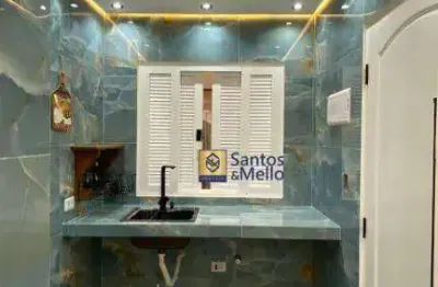 Kitnet com 1 dormitório para alugar, 14 m² por r$ 1.350,00/mês - cerâmica - são caetano do sul/sp