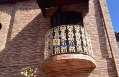 Casa com 1 dormitório para alugar, 80 m² por r$ 1.861,37/mês - parque capuava - santo andré/sp