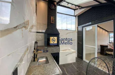 Kitnet com 1 dormitório para alugar, 60 m² por r$ 3.100,01/mês - cerâmica - são caetano do sul/sp