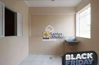 Casa com 2 dormitórios para alugar, 296 m² por r$ 1.965,00/mês - parque oratório - santo andré/sp