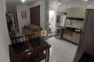 Apartamento com 2 dormitórios à venda, 56 m² por r$ 370.000,00 - vila camilópolis - santo andré/sp