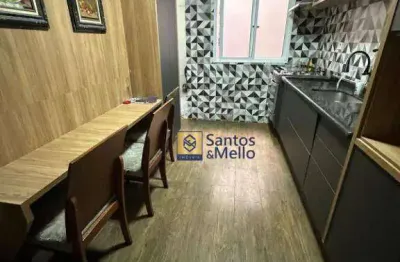 Apartamento com 2 dormitórios para alugar, 66 m² por r$ 2.800,01/mês - parque marajoara - santo andré/sp