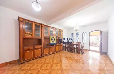 Sobrado com 3 dormitórios para alugar, 180 m² por r$ 2.300,00/mês - jardim santo alberto - santo andré/sp