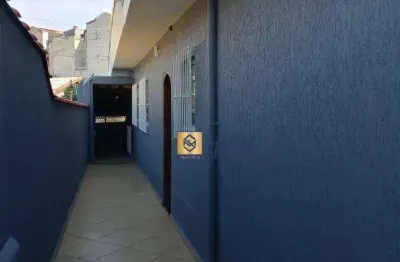 Casa com 2 dormitórios para alugar, 123 m² por r$ 2.828,48/mês - jardim santo alberto - santo andré/sp