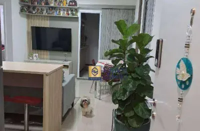 Apartamento com 2 dormitórios à venda, 70 m² por r$ 561.000 - parque das nações - santo andré/sp