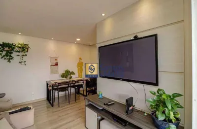 Apartamento com 2 dormitórios à venda, 60 m² por r$ 495.000,00 - vila valparaíso - santo andré/sp