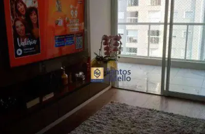Apartamento com 3 dormitórios para alugar, 92 m² por r$ 4.484,00/mês - parque das nações - santo andré/sp