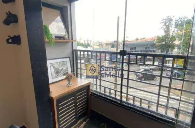 Sala para alugar, 32 m² por r$ 1.520,00/mês - vila curuçá - santo andré/sp