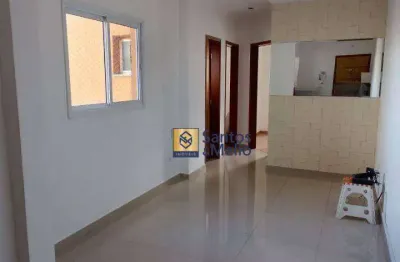 Cobertura com 2 dormitórios para alugar, 100 m² por r$ 2.663,33/mês - jardim santo alberto - santo andré/sp