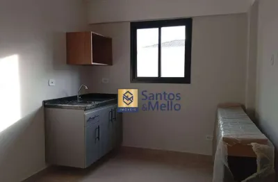 Kitnet com 1 dormitório para alugar, 19 m² por r$ 1.235,00/mês - parque das nações - santo andré/sp