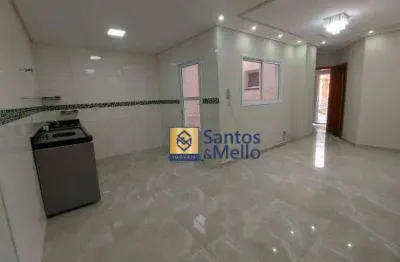 Apartamento com 2 dormitórios para alugar, 50 m² por r$ 1.840,00/mês - vila curuçá - santo andré/sp