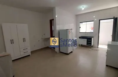 Kitnet com 1 dormitório para alugar, 22 m² por r$ 1.300,01/mês - vila curuçá - santo andré/sp