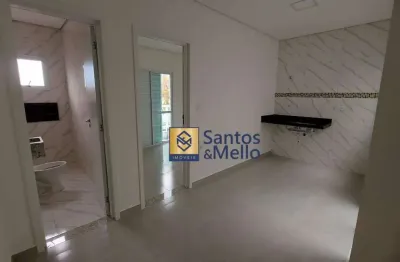 Kitnet com 1 dormitório para alugar, 22 m² por r$ 1.650,01/mês - parque novo oratório - santo andré/sp