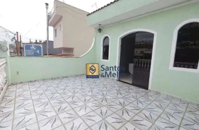 Sobrado com 3 dormitórios, 225 m² - venda por r$ 850.000,00 ou aluguel por r$ 3.953,41/mês - parque novo oratório - santo andré/sp