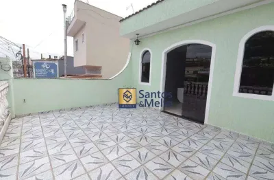 Sobrado com 3 dormitórios, 225 m² - venda por r$ 850.000,00 ou aluguel por r$ 3.953,41/mês - parque novo oratório - santo andré/sp