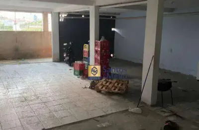 Salão para alugar, 200 m² por r$ 1.900/mês - cidade são jorge - santo andré/sp