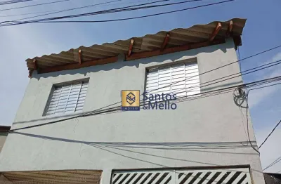 Casa com 3 dormitórios para alugar, 120 m² por r$ 2.000,00/mês - jardim alzira franco - santo andré/sp