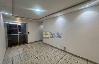 Apartamento com 2 dormitórios para alugar, 50 m² por r$ 1.775/mês - parque marajoara - santo andré/sp