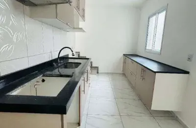 Cobertura com 2 dormitórios, 97 m² - venda por R$ 450.000,00 ou aluguel por R$ 2.817,77/mês - Vila Scarpelli - Santo André/SP