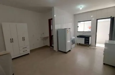 Kitnet com 1 dormitório para alugar, 22 m² por R$ 1.319,01/mês - Vila Curuçá - Santo André/SP