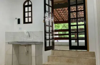 Casa com 1 dormitório para alugar, 40 m² por R$ 1.142,50/mês - Parque Marajoara - Santo André/SP