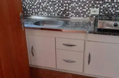 Kitnet com 1 dormitório para alugar, 25 m² - Bangu - Santo André/SP