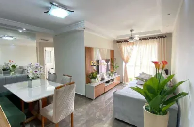 Disponive para locação | Apartamento 69 m² no Vila Bela Vista, Santo André MOBILIADO