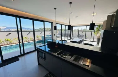 Casa em condomínio fechado com 4 quartos à venda na avenida doutor joão omar marçura, loteamento residencial e comercial horto florestal, jundiaí, 384 m2 por r$ 3.999.000
