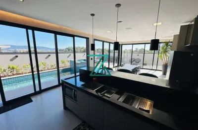 Casa em condomínio fechado com 4 quartos à venda na avenida doutor joão omar marçura, loteamento residencial e comercial horto florestal, jundiaí, 384 m2 por r$ 3.999.000