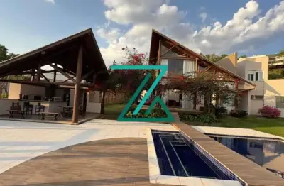 Casa em condomínio fechado com 5 quartos à venda na alameda das sibipirunas, jardim primavera, louveira, 545 m2 por r$ 3.897.000