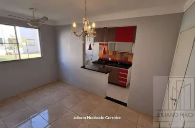 Apartamento no bairro jardim manoel penna com 2 quartos, 1 vaga.